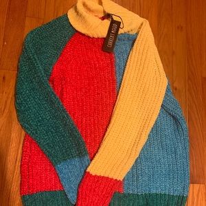Colorful sweater! Never worn